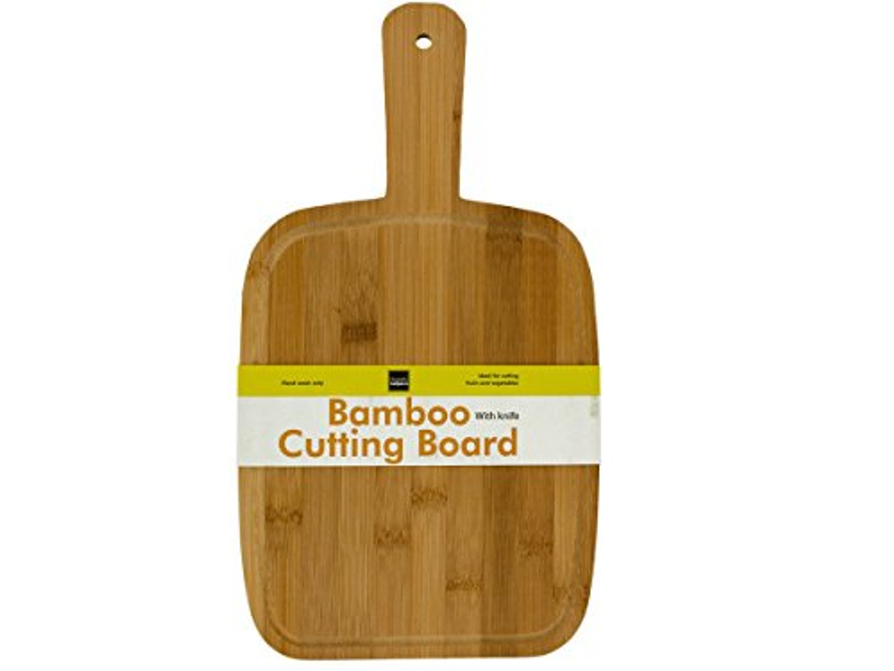 Kole Paddle Style Bamboo Cutting Board Regular