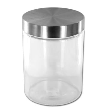 Kole Imports Medium Screw Top Glass Container