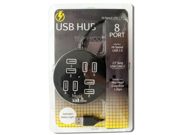 Bulk Buys 8-Port USB Hub With Cable