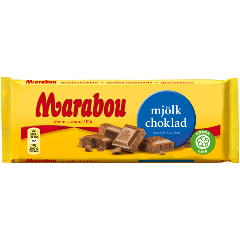 Marabou Milk Chocolate 100g