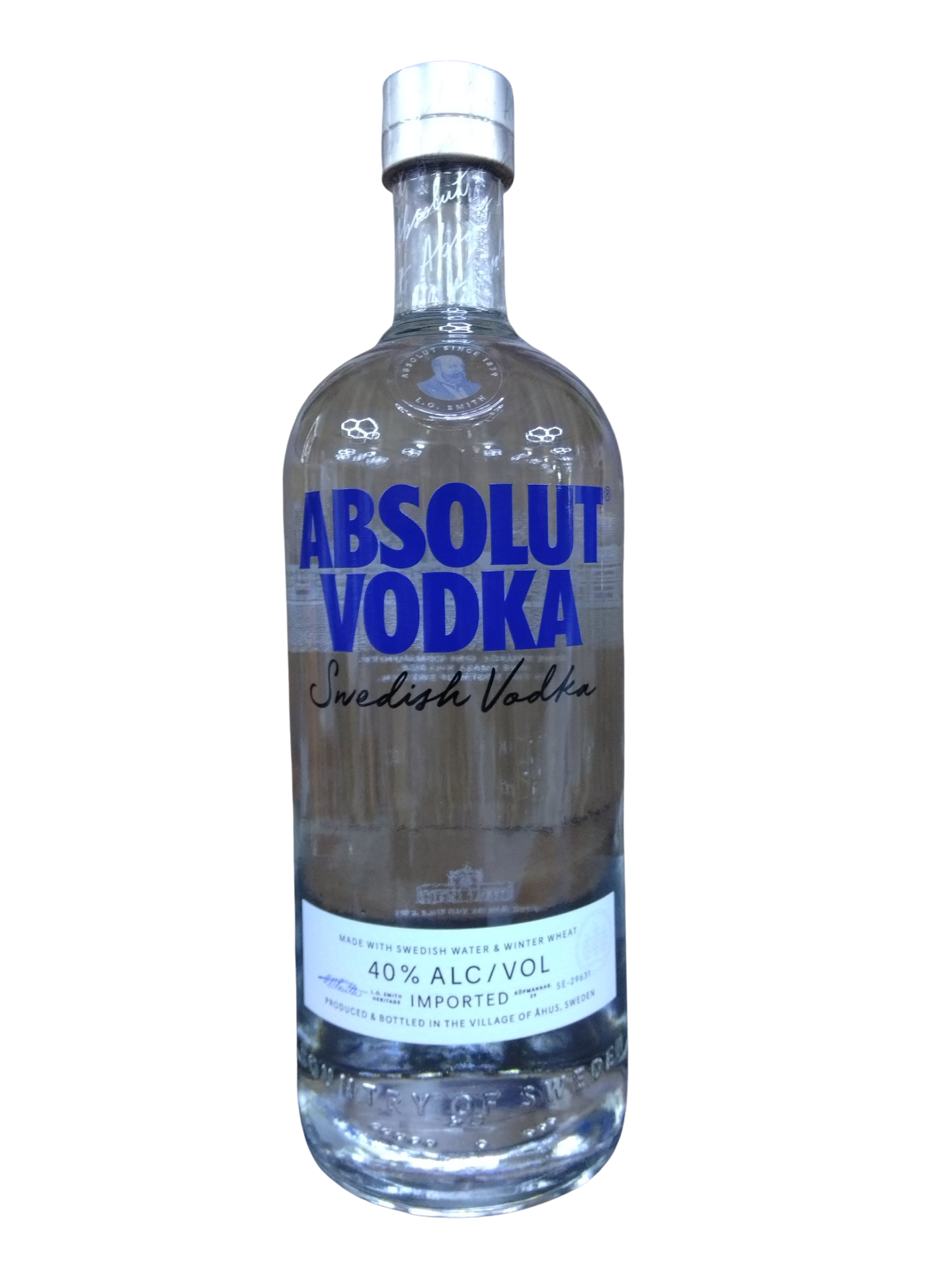 Absolut Blue Original Swedish Vodka 1L
