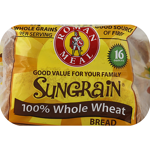Roman Meal Flowers Foods Sungrain Bread, 16 Oz