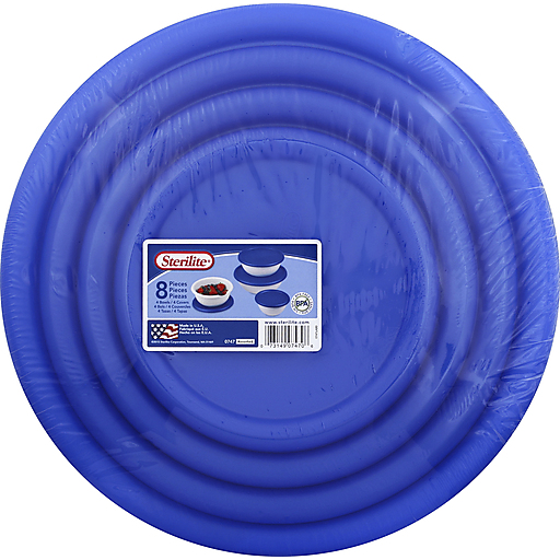 Sterilite 8-piece Covered Bowl Set