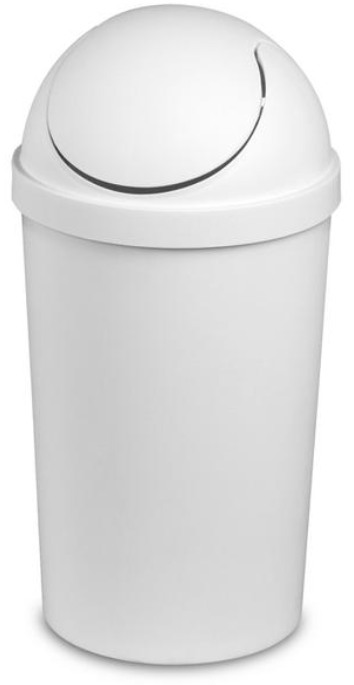 Sterilite Swing Top Wastebasket 3 Gal