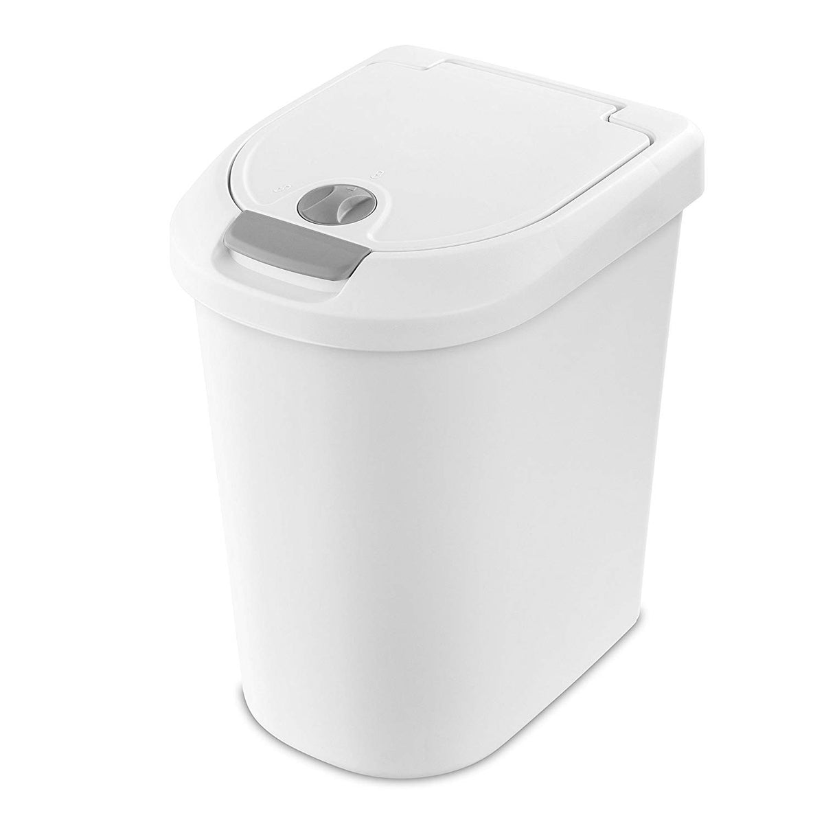 Sterilite Ultra Click-Top 28 Qt. Wastebasket