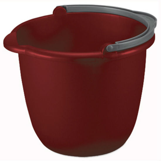 Sterilite 11225812 Spout Pail, 14 Qt, Classic Red