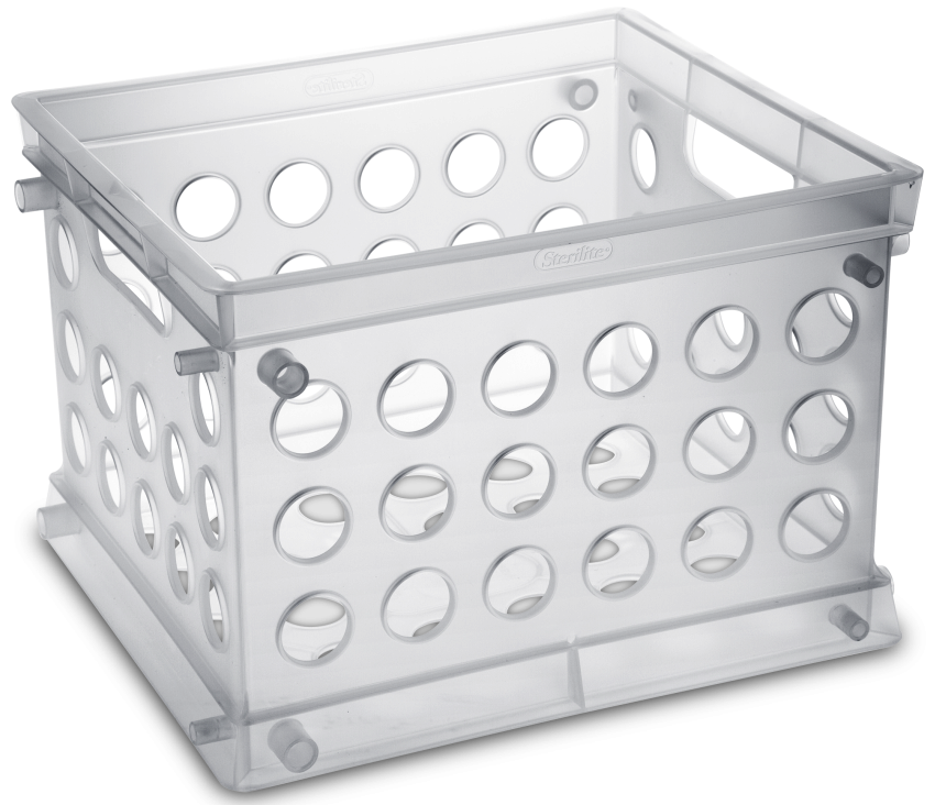 Sterilite Mini Crate Clear