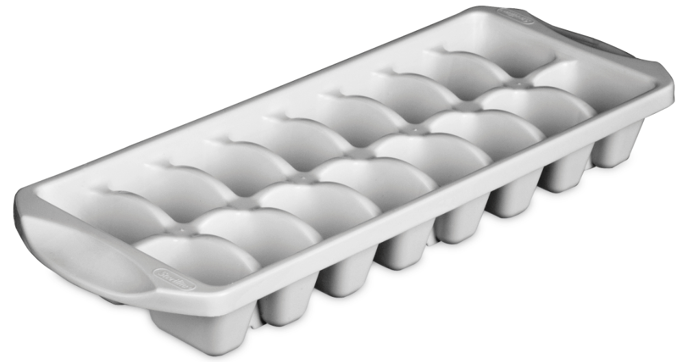Sterilite Ice Cube Tray Stackable White