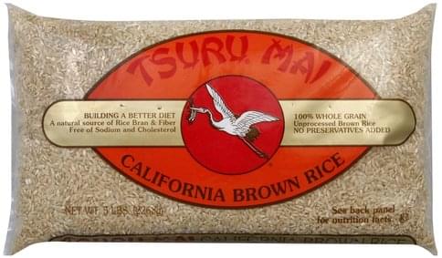 Tsuru Mai Brown Rice, California