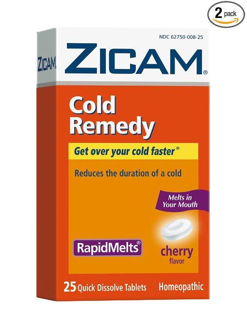 Zicam Cold Remedy Rapidmelts, Cherry 25 Tabs By Emerson Healthcare Llc