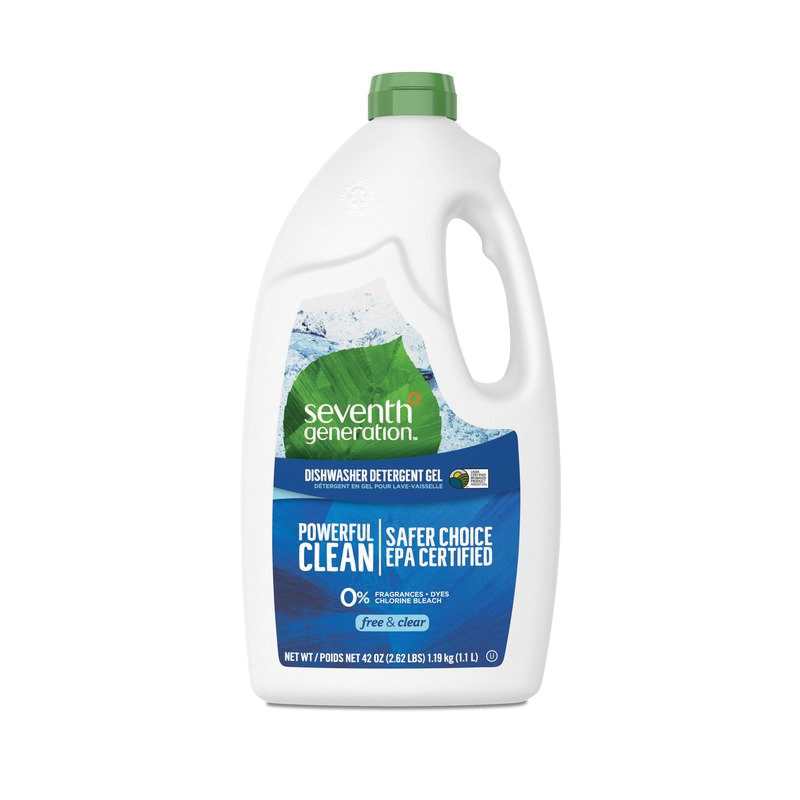 Seventh Generation Dishwasher Detergent Gel, Natural, Free & Clear