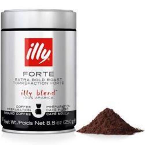 Illy Coffee Black Band Dark Roast Whole Bean