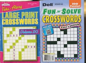 Dell Fun To Solve Crosswords 1