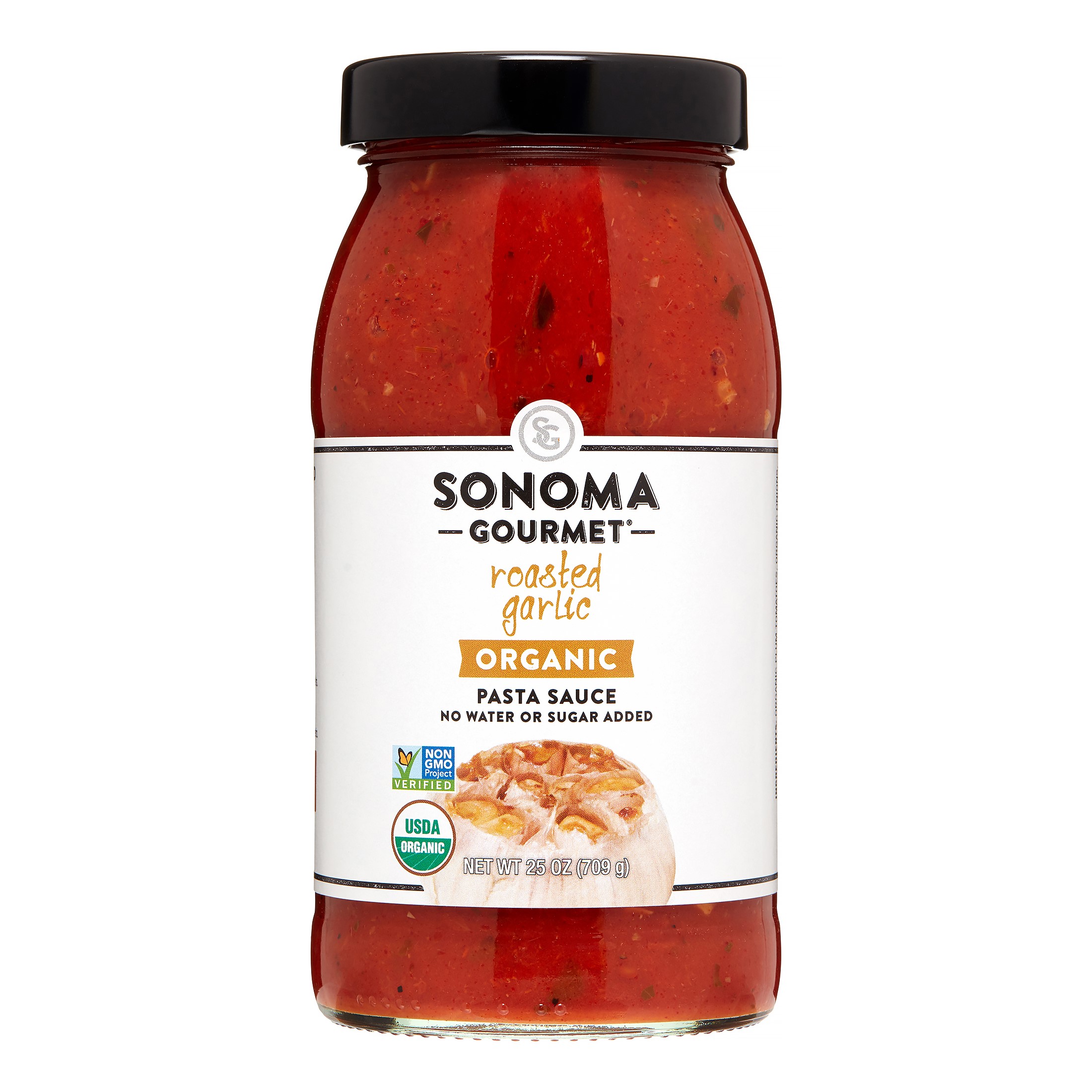 Sonoma Gourmet Organic, Roasted Garlic Pasta Sauce - 25 Oz