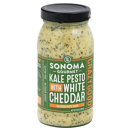Sonoma Gourmet Kale Pesto White Cheddar Pasta Sauce 25 Oz