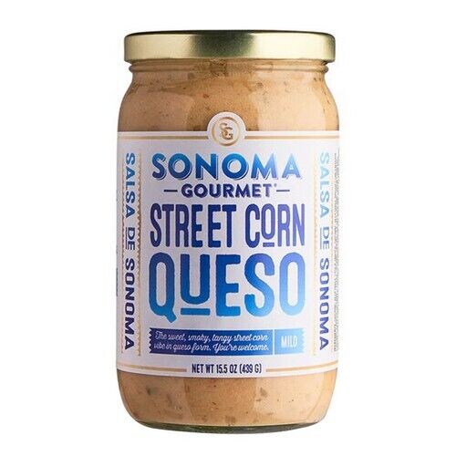 Sonoma Gourmet Salsa Street Corn Queso 15.5 Oz (Case Of 6)