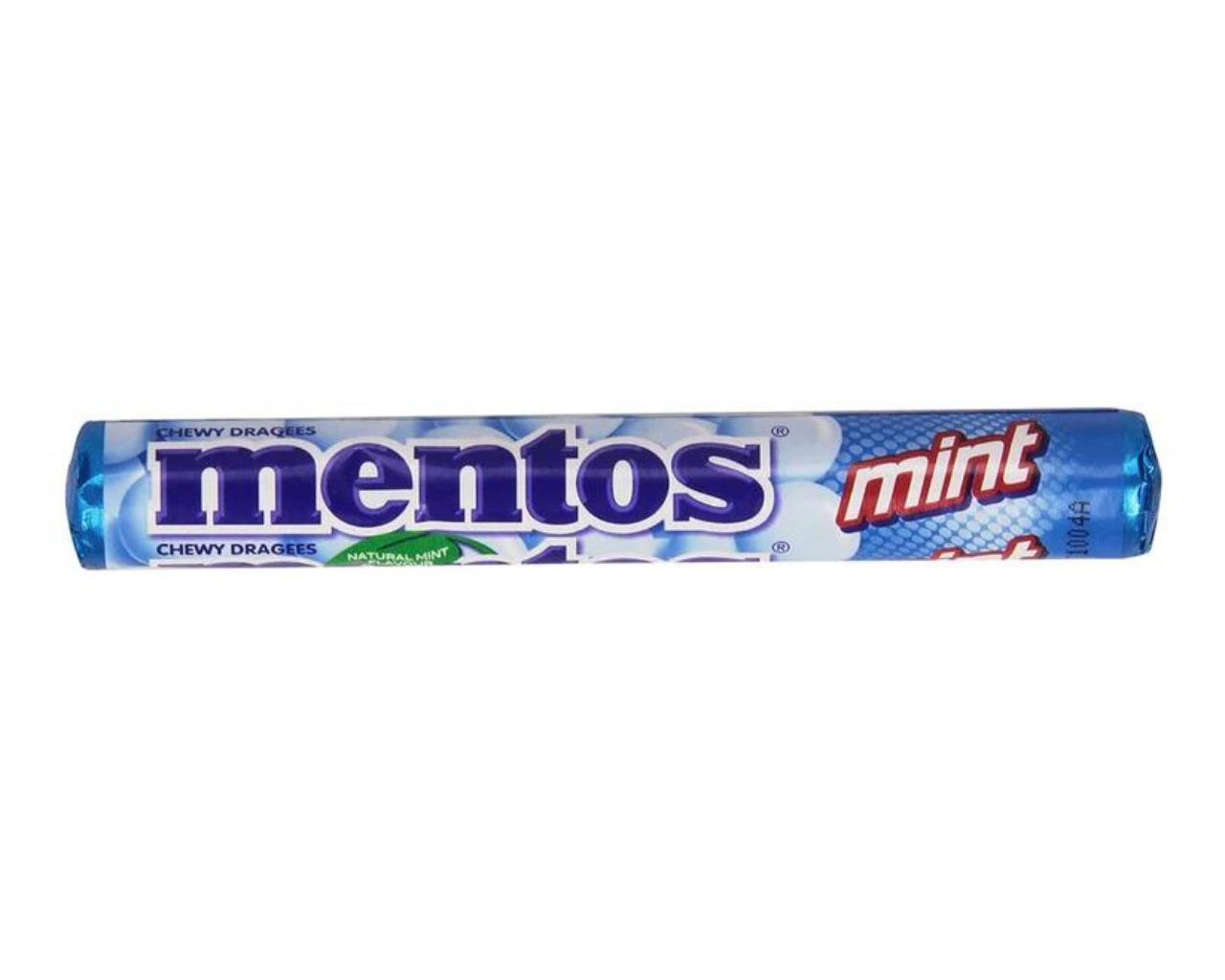 Mentos Natural Flavor Mint Chewy Mints - 1.32-oz. Roll