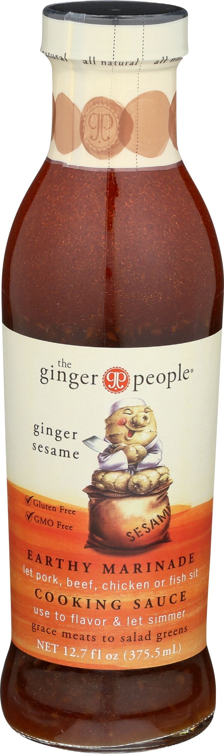 Ginger People Marinade Cooking Sauce Sesame -- 12.7 Fl Oz