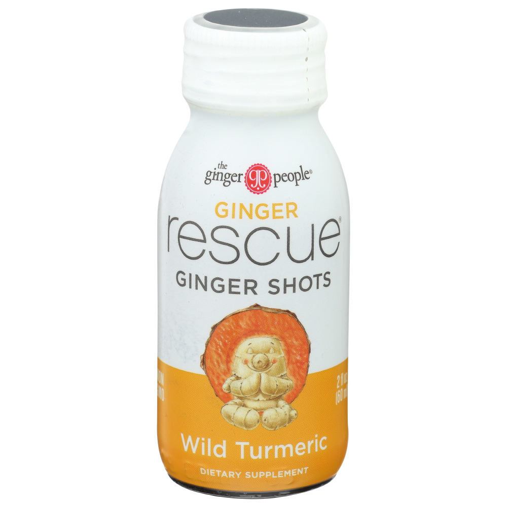 Ginger People Rescue Wild Turmeric Shots, 2 Oz