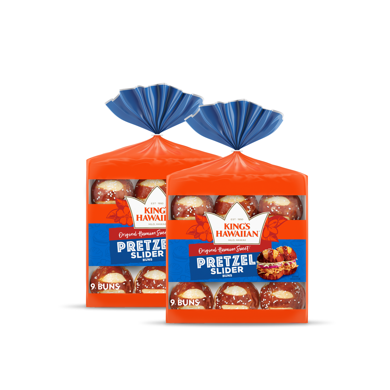 King's Hawaiian Pretzel Slider Original Sweet Buns