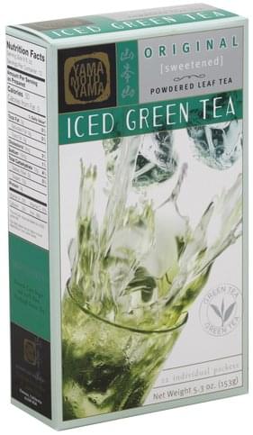 Yamamotoyama Green Tea, Iced, Original, Sweetened