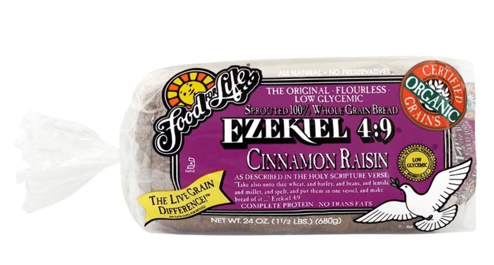 Food for Life Ezekiel Sprouted Grain Cinnamon Raisin Bread