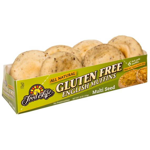 Gluten Free Multi Seed English Muffins, 18 Oz