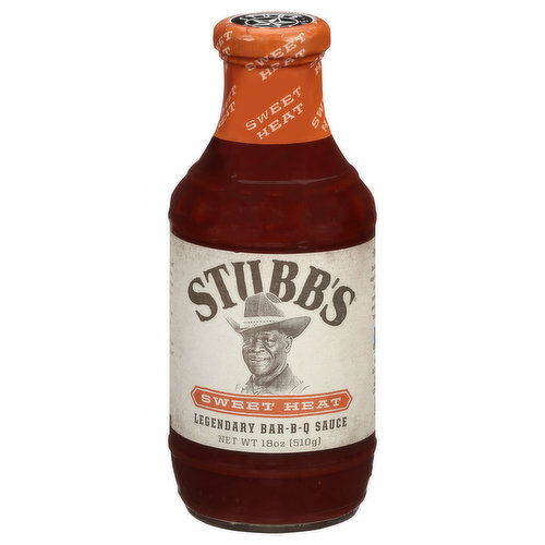 Stubb's Sweet Heat Bar-B-Que Sauce - 18oz