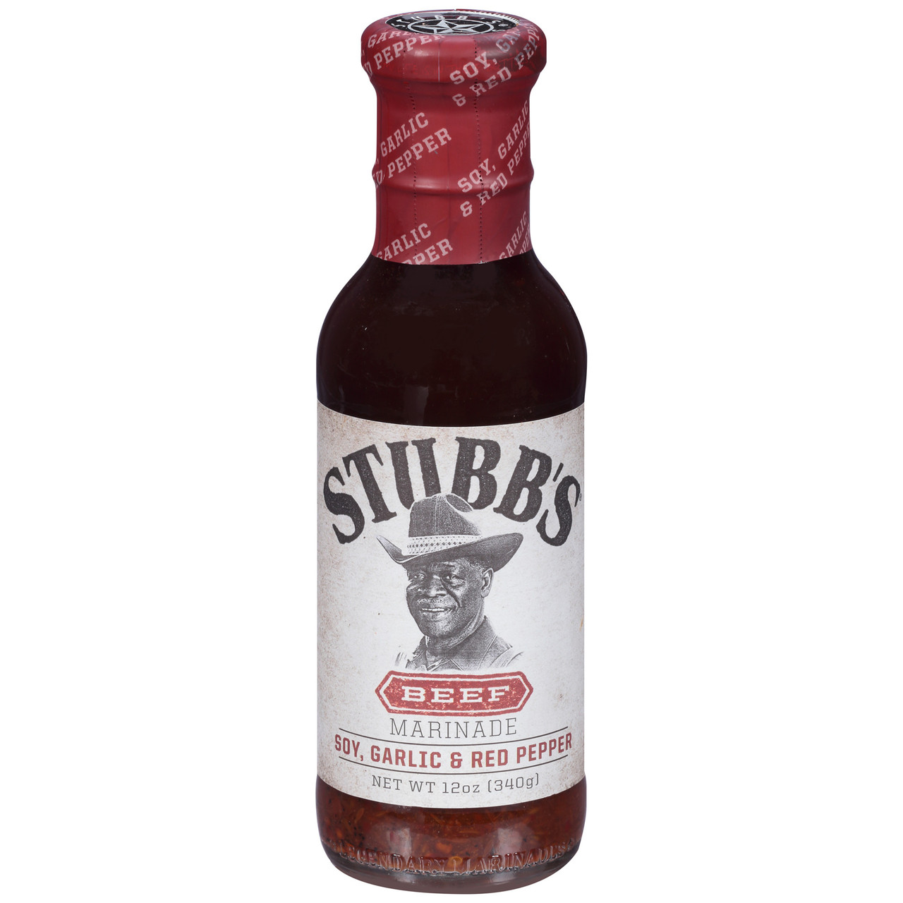 Stubb's Soy, Garlic & Red Pepper Beef Marinade, 12 Oz