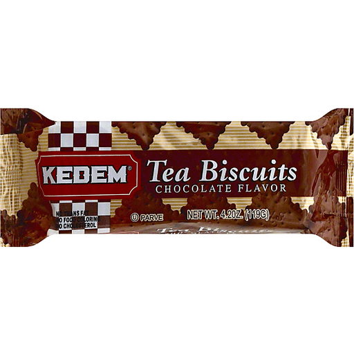 Kedem Chocolate Flavor Tea Biscuits - 4.2oz