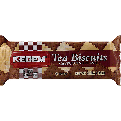 Kedem Tea Biscuits, Cappuccino Flavor