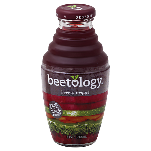 Beetology Organic Beet + Veggie Juice, 8.45 Fl Oz