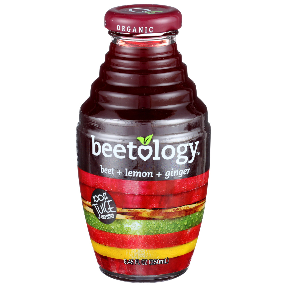 Beetology Organic Beet, Lemon & Ginger Juice 8.45oz