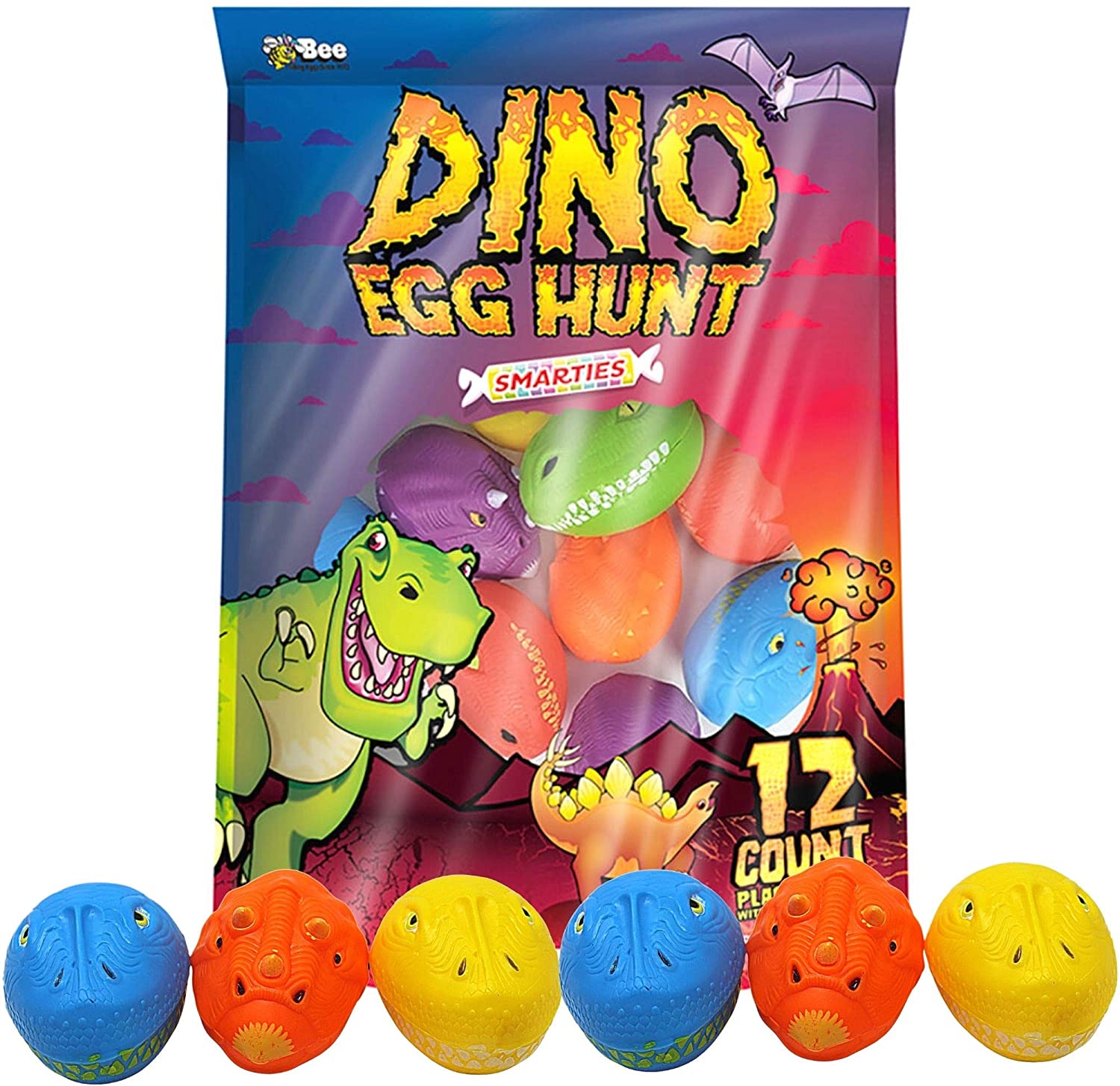 Candy. E-dinosaur Eggs W/smarties