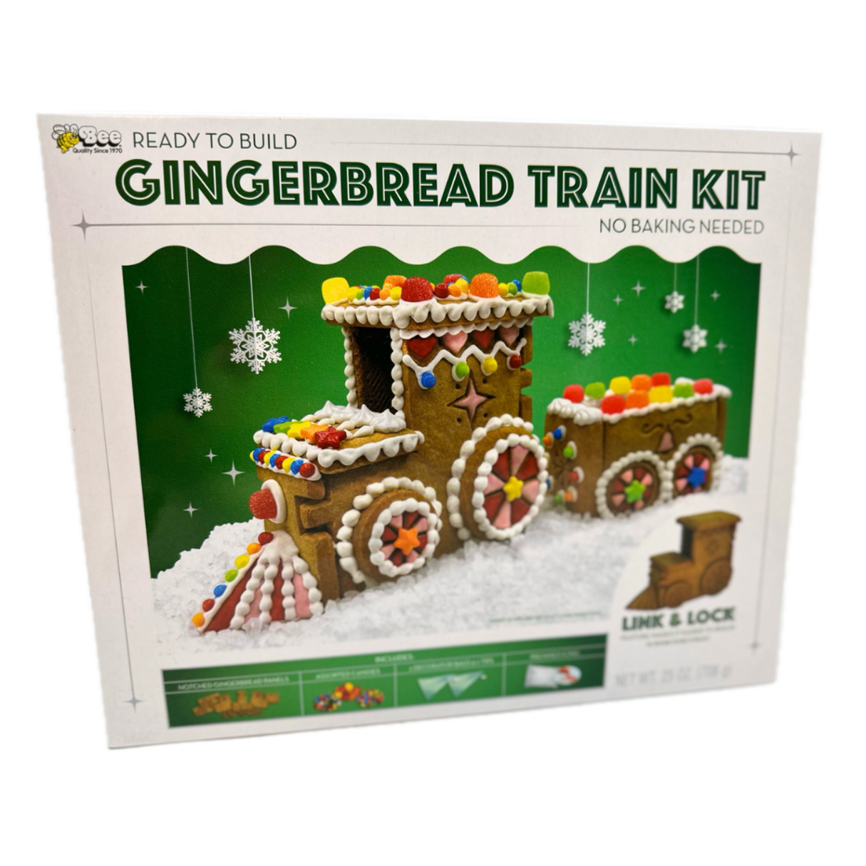 Bee International Kit Gingerbread Train