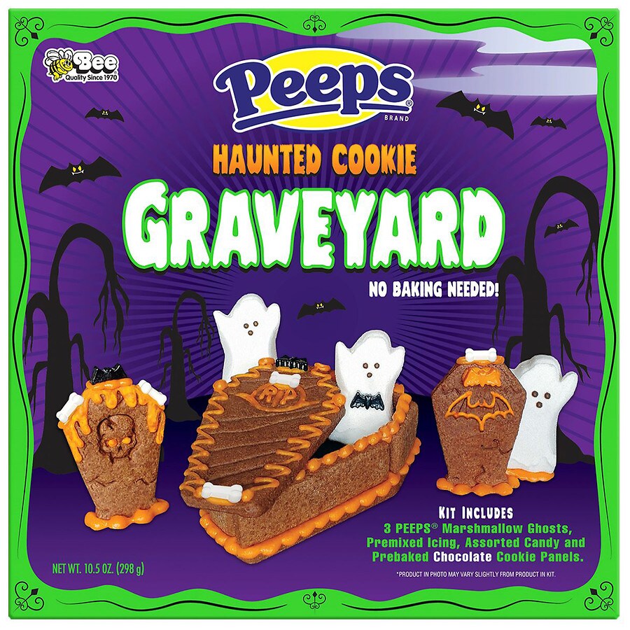 Peeps Halloween Graveyard Cookie Kit