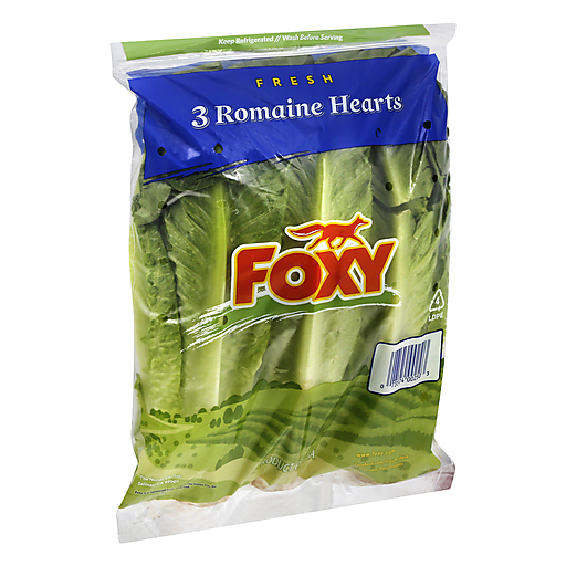 Foxy Romaine Hearts, Fresh