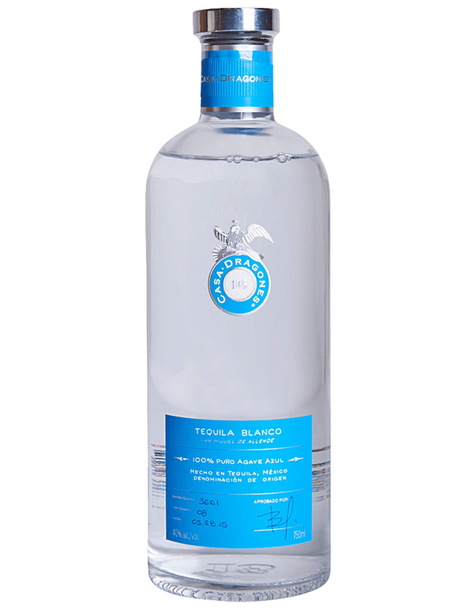 Casa Dragones Tequila Blanco 750 Ml