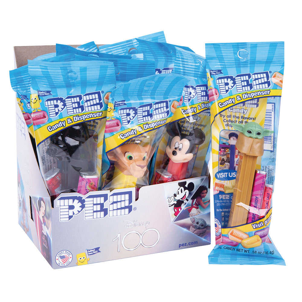 PEZ Disney 100 Assortment 0.58 Oz