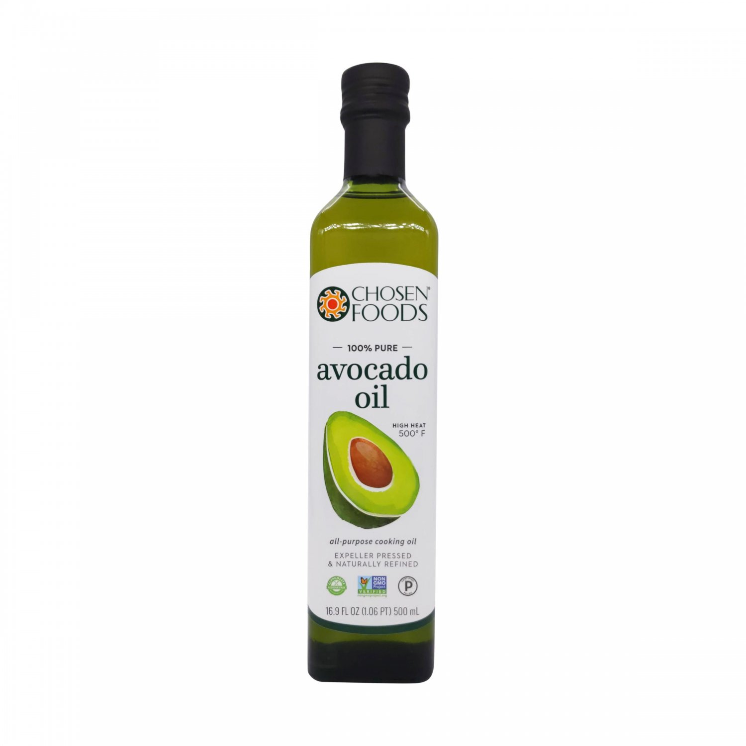 Chosen Foods 100% Pure Avocado Oil, 16.9 Fl Oz