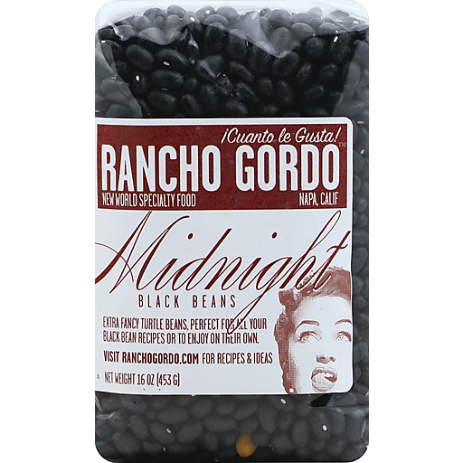 Rancho Gordo Midnight Black Beans, 16oz