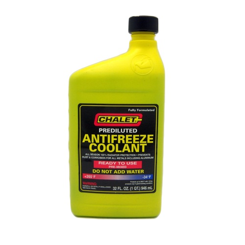 Chalet Antifreeze Coolant 1 Qt