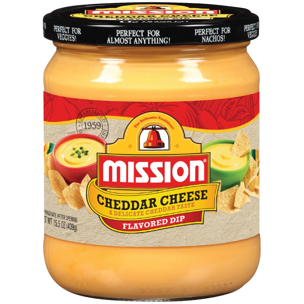 Mission Cheddar Cheese Dip 15.5 Oz. Jar