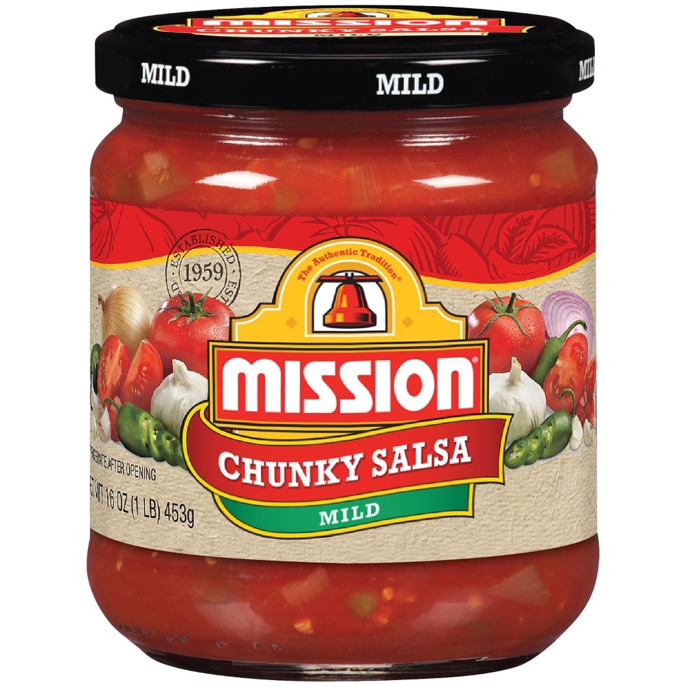 Mission Salsa, Chunky, Mild 16 Oz