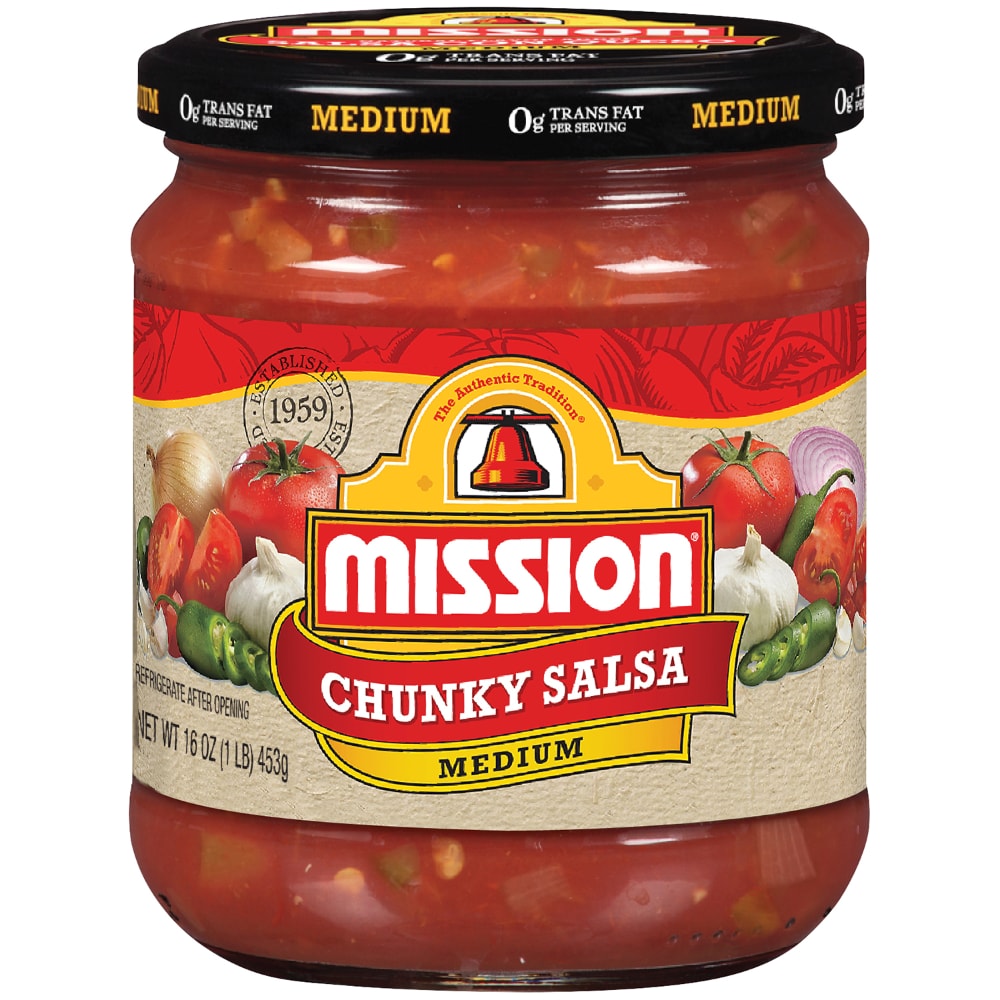 Mission Medium Chunky Salsa 16 Oz. Jar