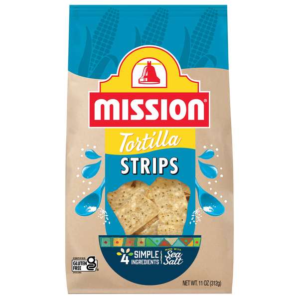 Mission Strips Tortilla Chips - 11oz