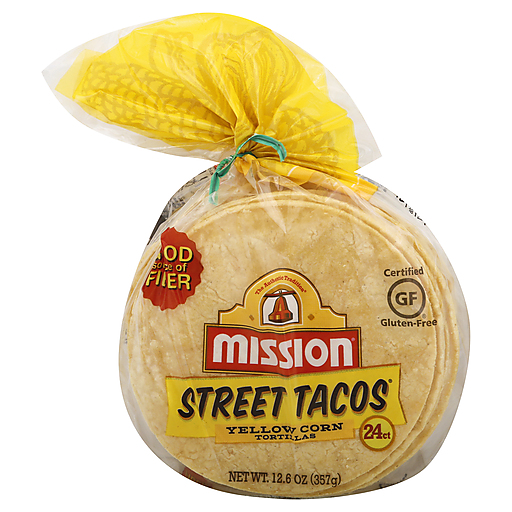 Mission Street Tacos Yellow Corn Tortillas