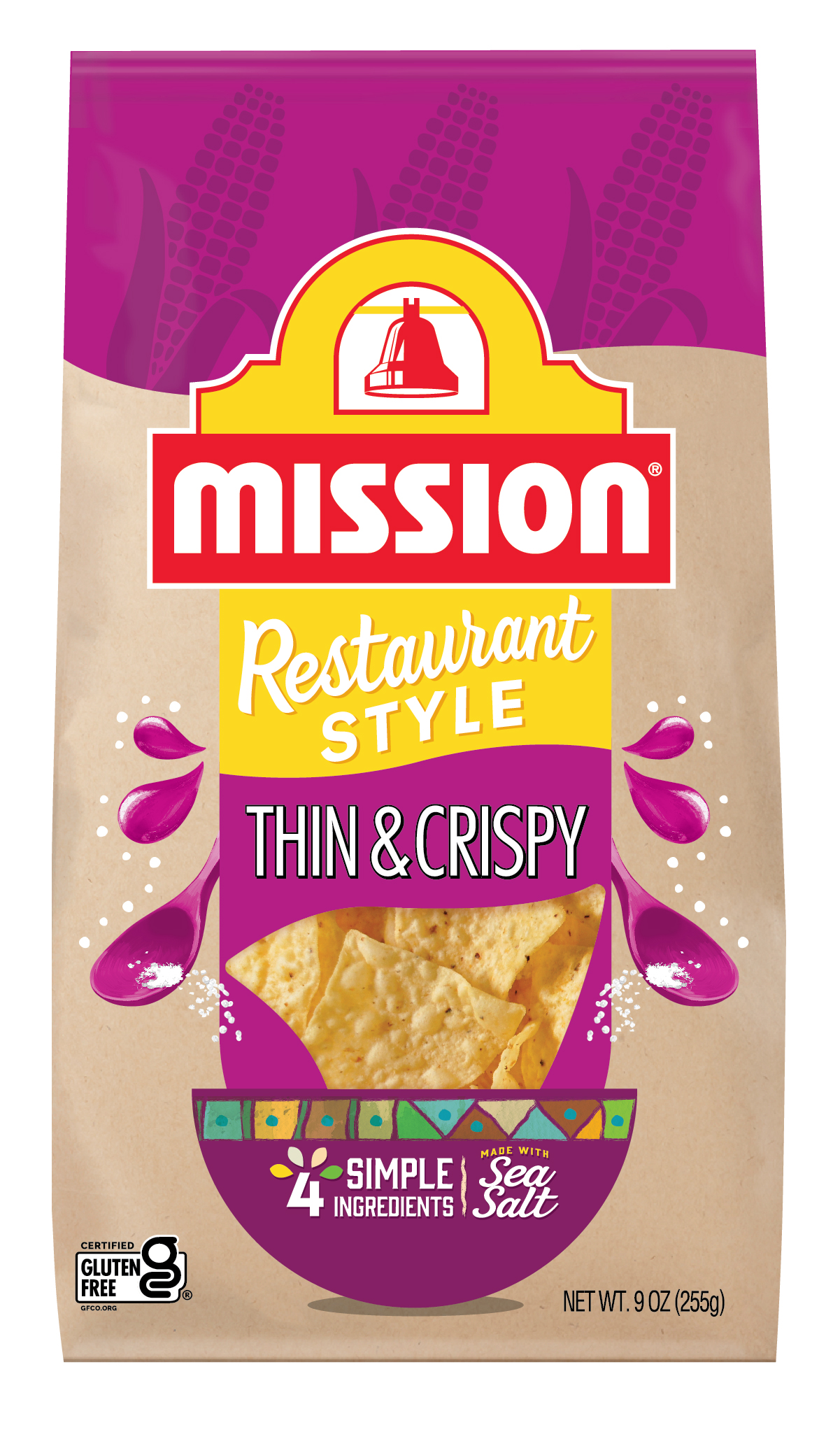 Mission Restaurant Style Thin & Crispy Tortilla Chips, 9 Oz