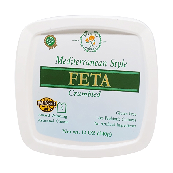 Belfiore Mediterranean Style Feta Crumbled