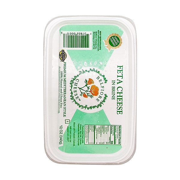 Belfiore Cheese Premium Mediterranean Style Feta In Brine
